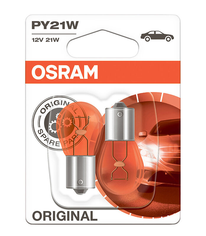 OSRAM Žárovka pomocná PY21W 12V 7507-02B