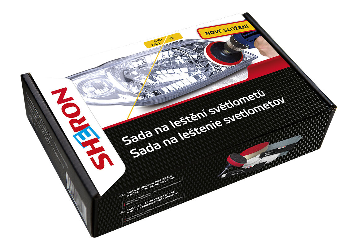SHERON Sada na leštění světlometů