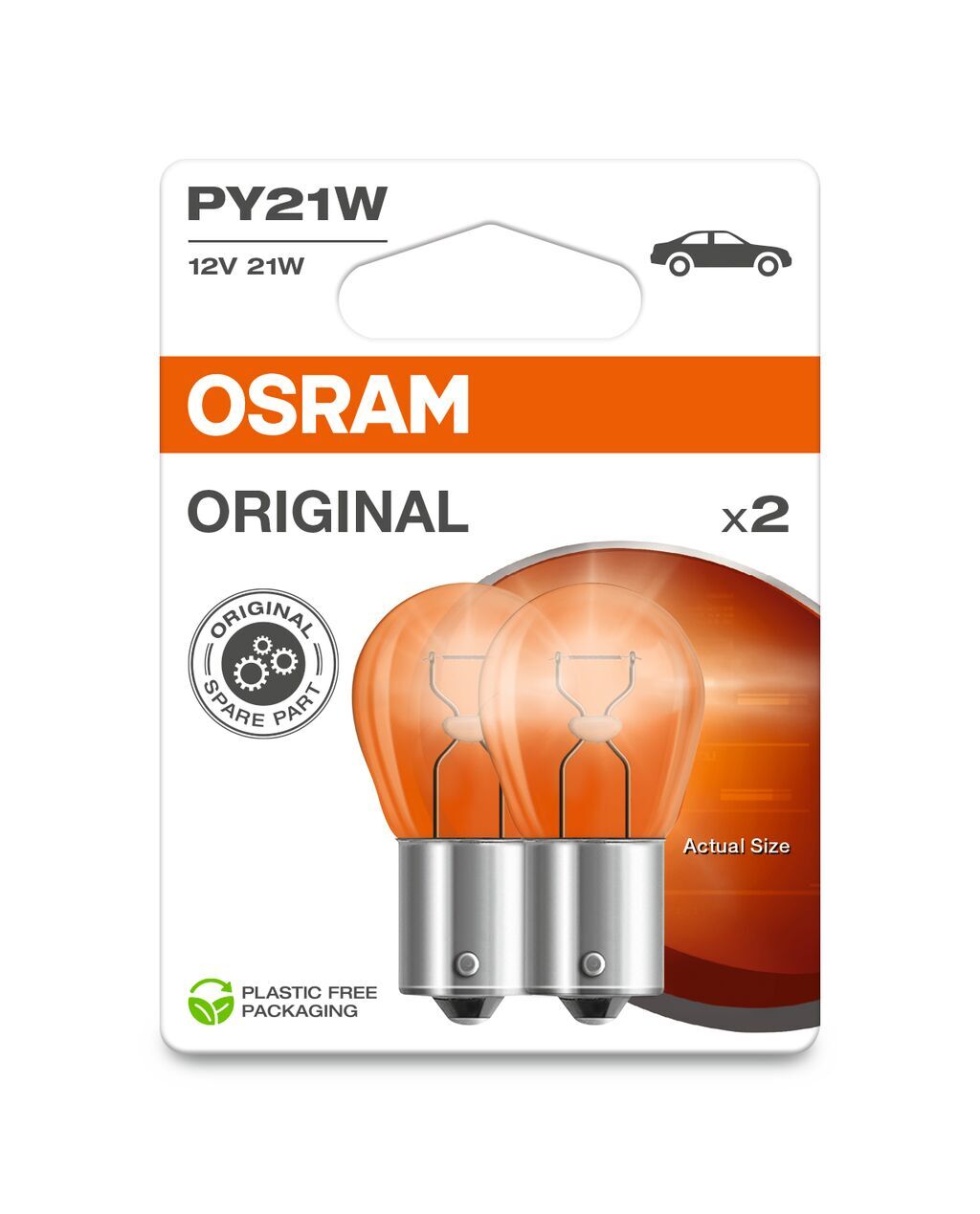 OSRAM Segédizzó PY21W 12V 7507-02B NEW