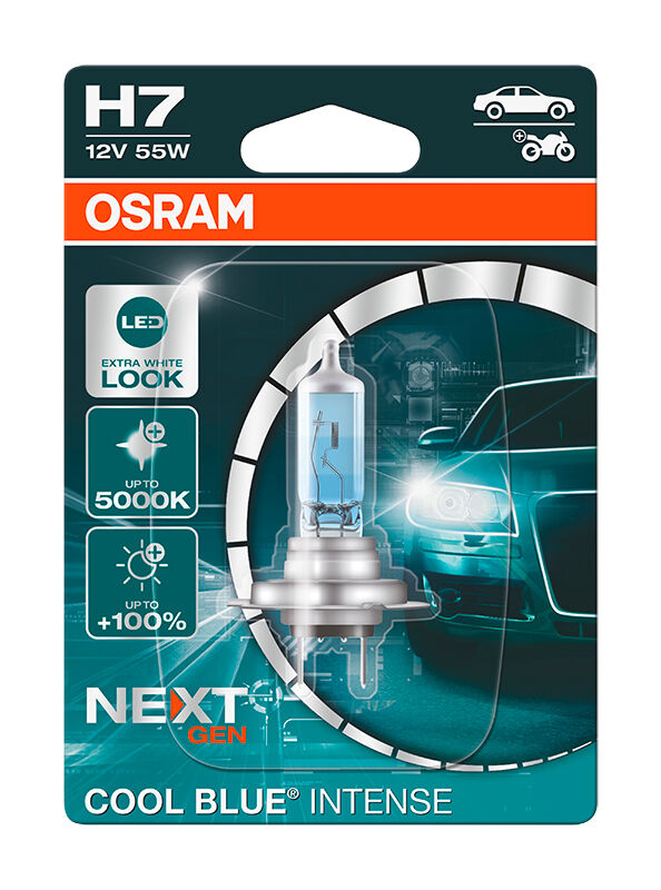 OSRAM Cool Blue Intense NG H7 12V 64210CBN-01B