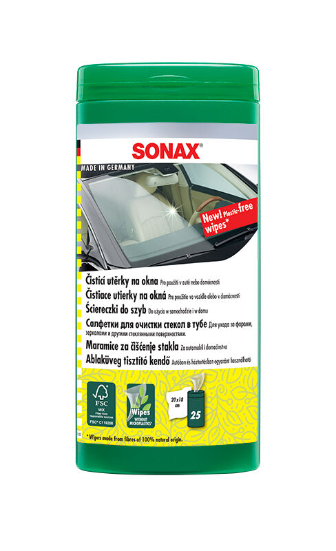 SONAX Utěrky na okna 25 ks CZ/SK