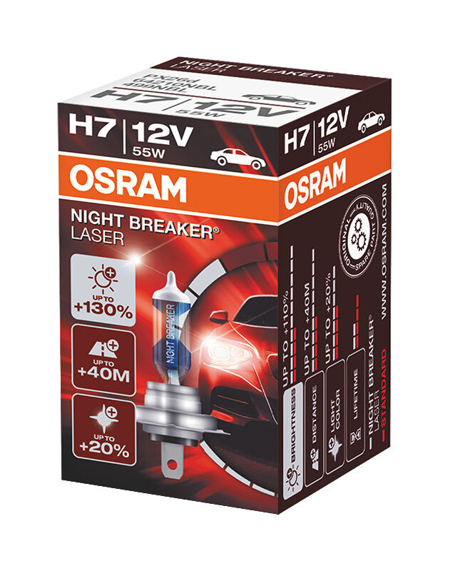 OSRAM Night Breaker Laser H7 12V 64210NBL-ks