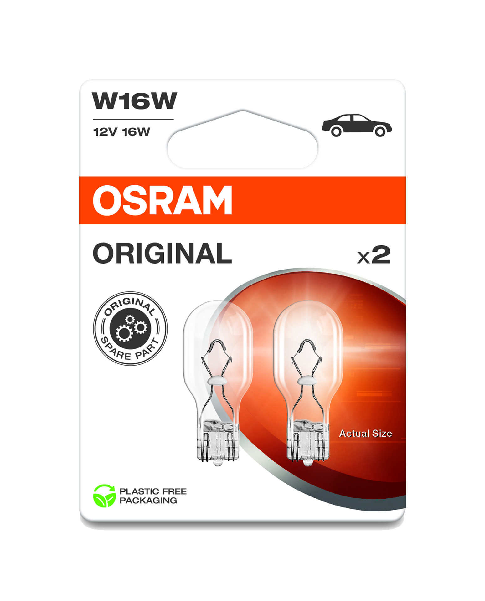 OSRAM Žárovka pomocná W16W 12V 921-02B