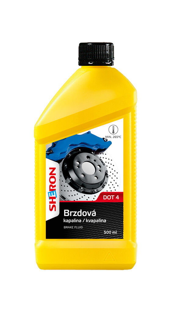 SHERON Brzdová kapalina DOT 4 500 ml