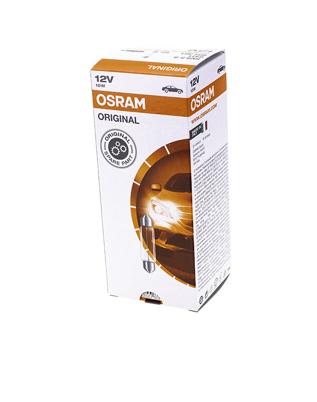 OSRAM Žárovka pomocná C10W 12V 6411FS10-10 ks