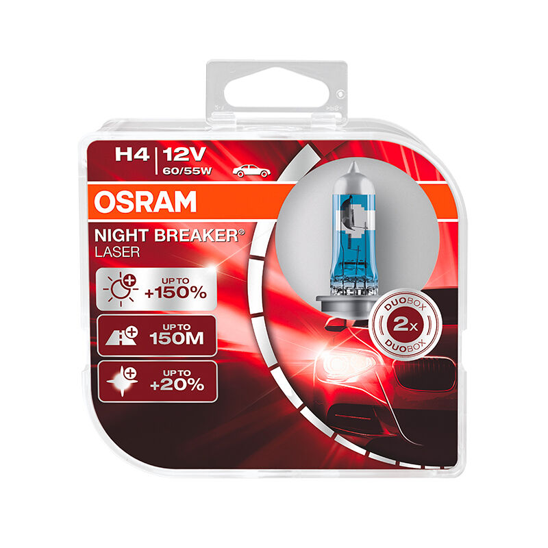 OSRAM NB Laser NG H4 12V 64193NL-Duobox