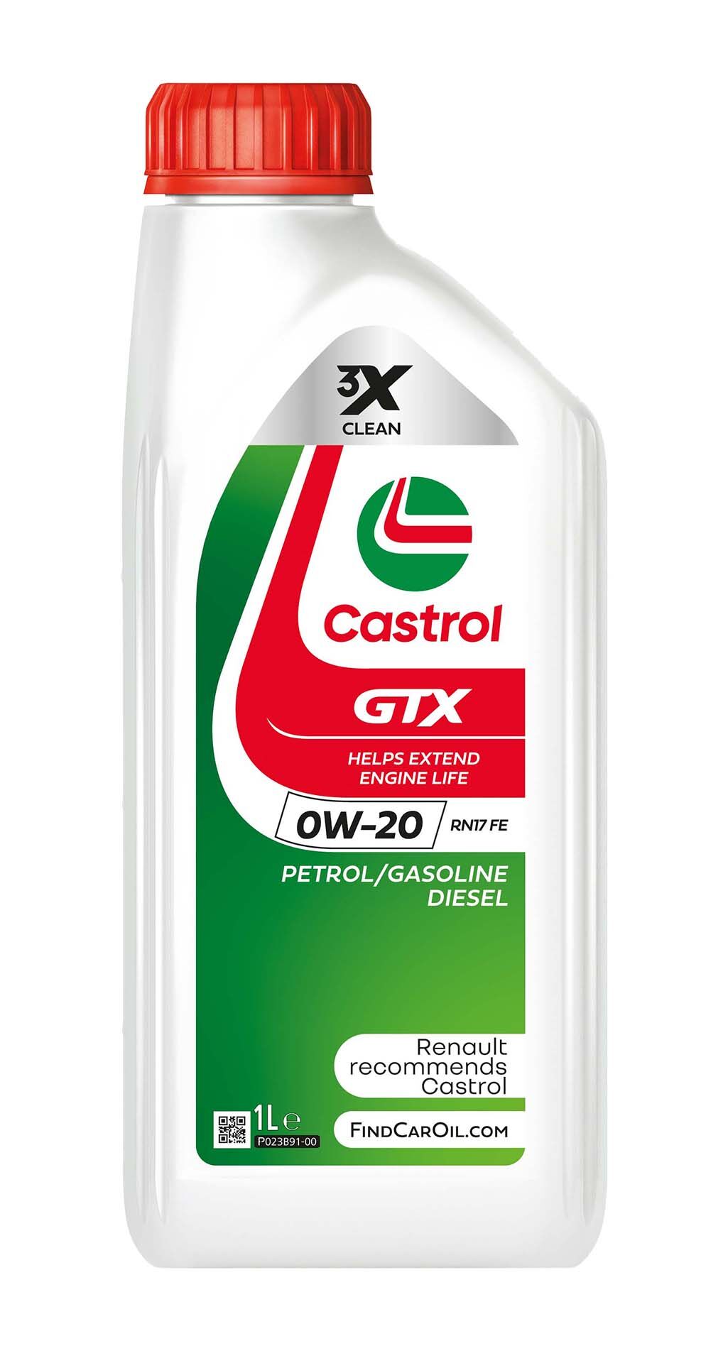 CASTROL GTX 0W-20 RN17 FE 1 lt