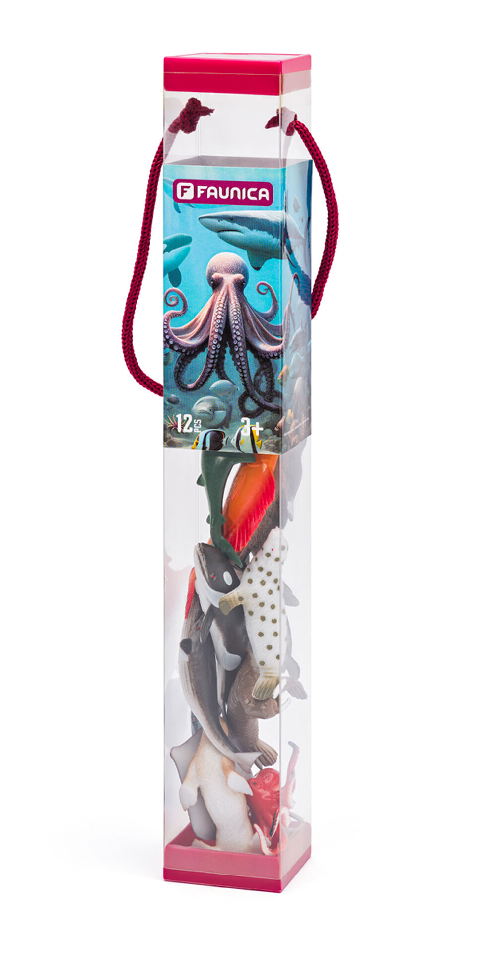 Zvířátka figurky v tubě - Oceán