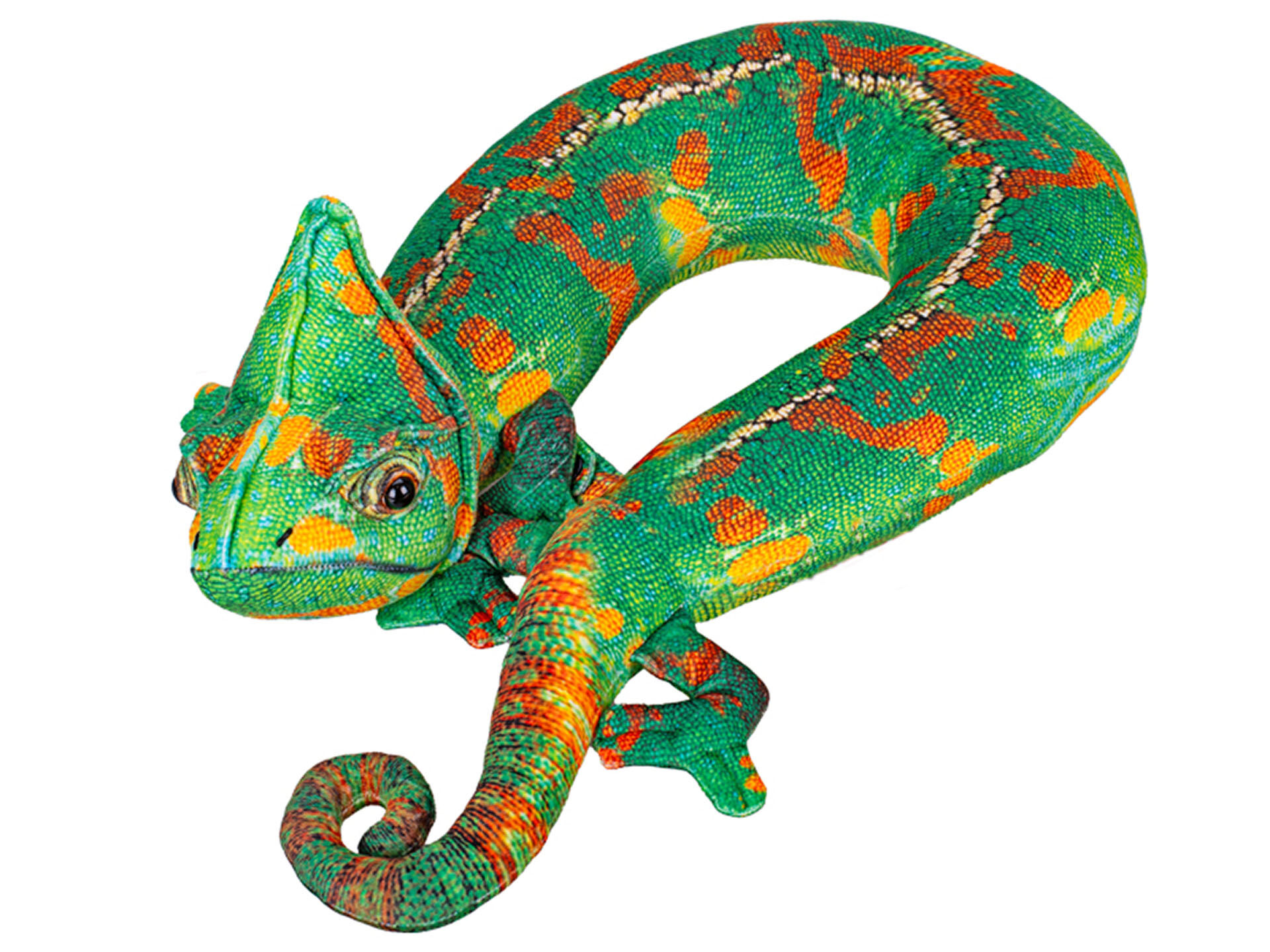 Chameleon polštář cestovní plyšový 50 cm