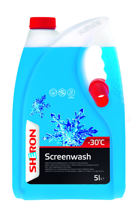 SHERON Téli szélvédőmosó -30 °C 5 lt kiöntővel