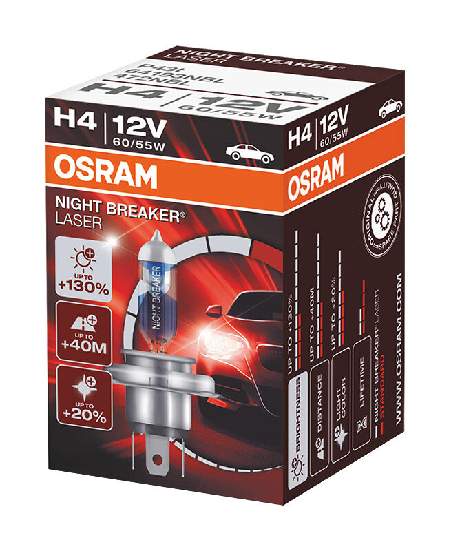 OSRAM Night Breaker Laser H4 12V 64193NBL-ks