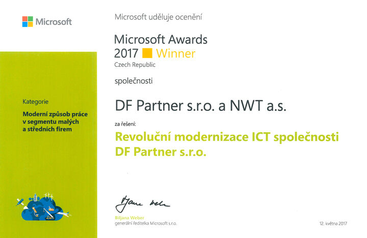 Microsoft awards 2017
