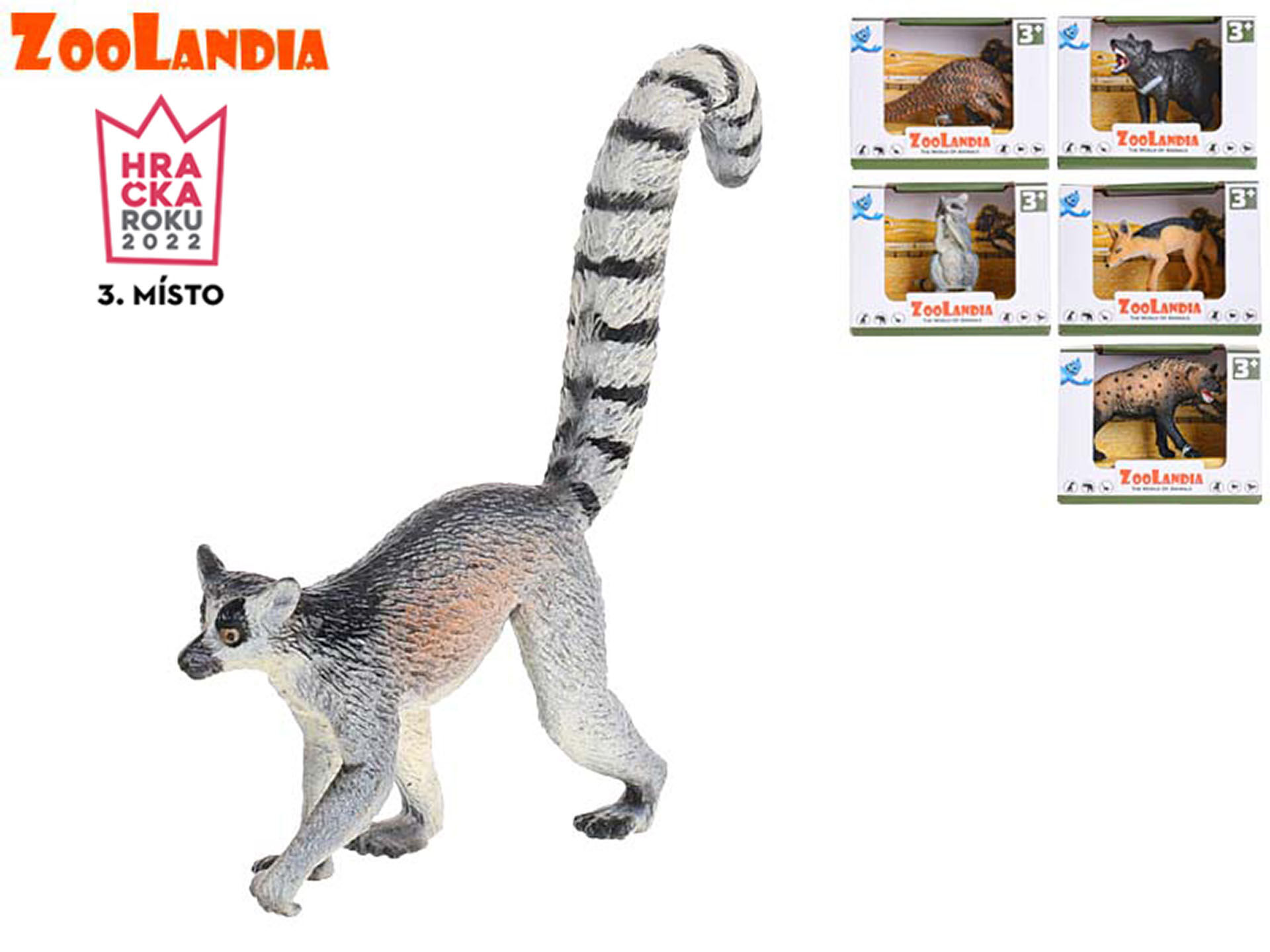 Zvířátka Zoolandia safari - v krabičce