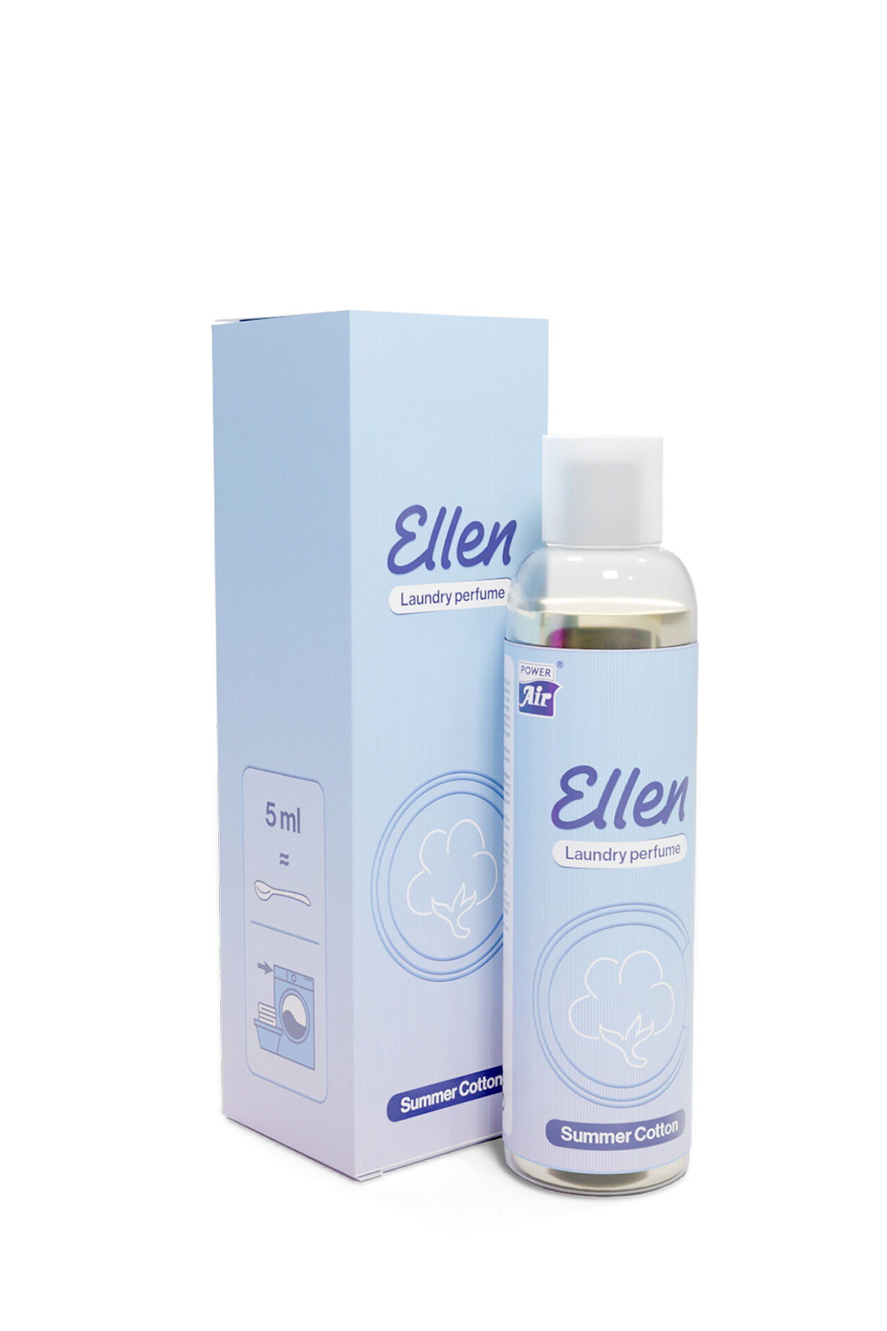 POWER AIR Ellen parfém do pračky Summer Cotton 100 ml