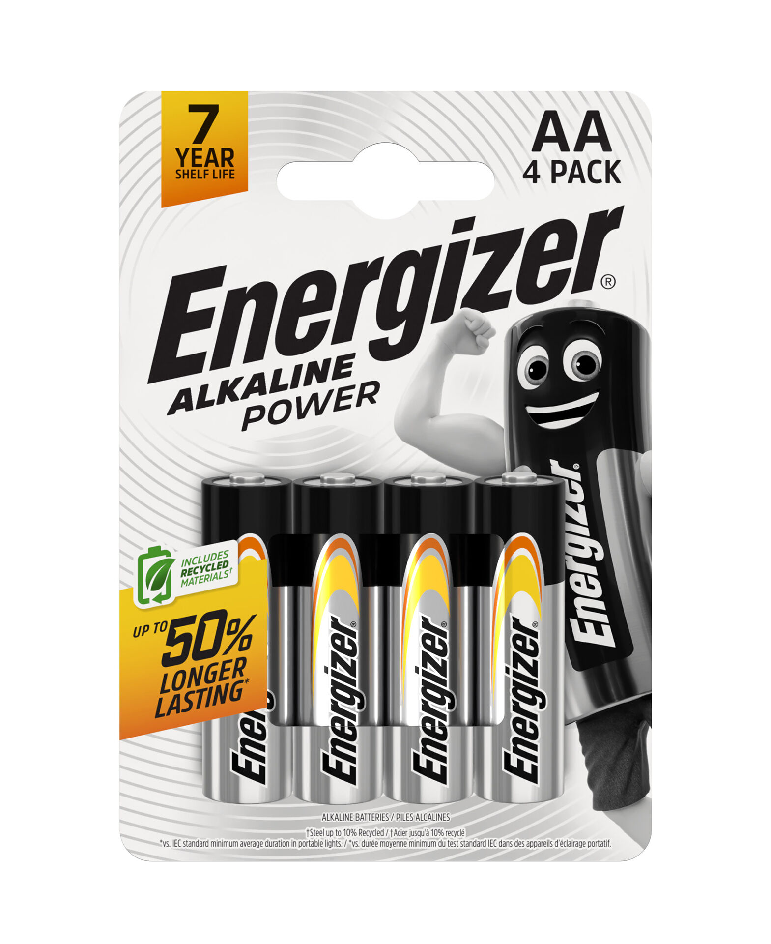ENERGIZER Alkaline power LR6 AA /4ks