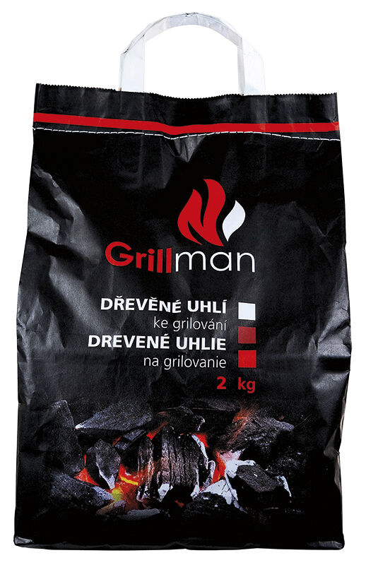 GRILLMAN Dřevěné uhlí 2 kg