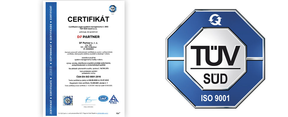 Zavádzame EN ISO 9001:2009