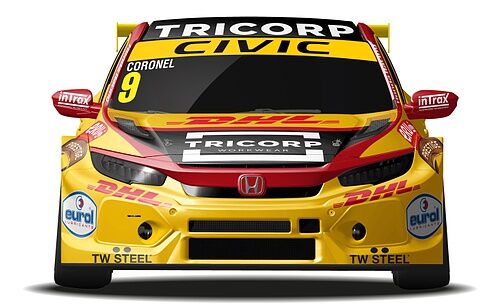 Tom Coronel drives TCR Europe with Honda Civic