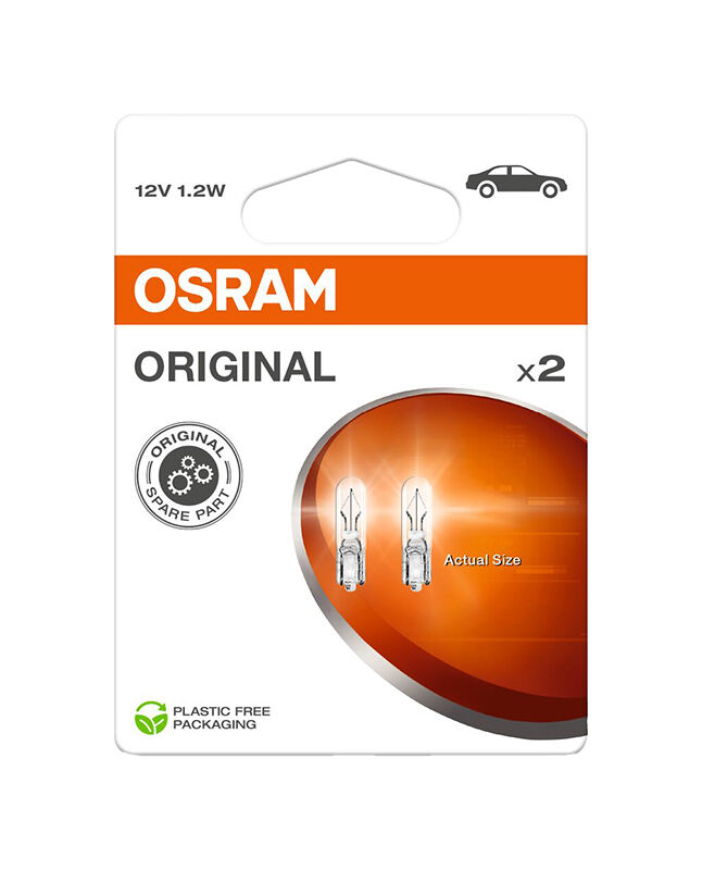 OSRAM Segédizzó W1,2W 12V 2721-02B NEW