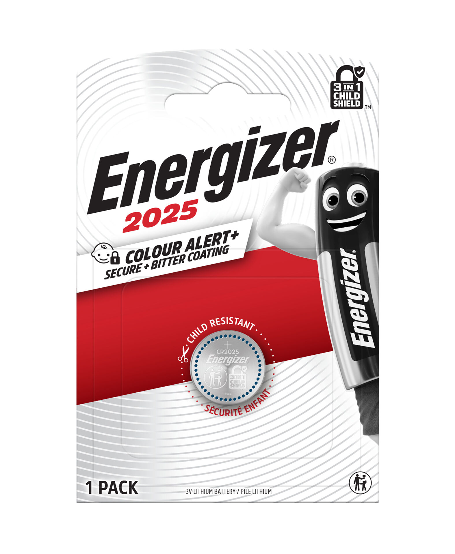 ENERGIZER Gombíková batéria CR2025 blister /1ks