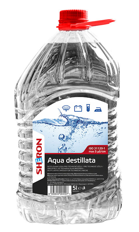 SHERON Aqua Destillata 5 lt PET