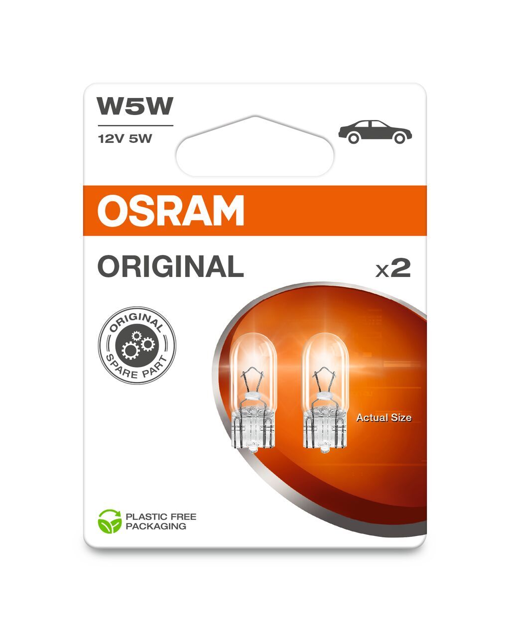 OSRAM Segédizzó W5W 12V 2825-02B NEW