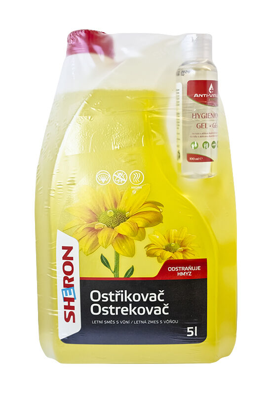 SHERON Letní ostřikovač 5 lt + Profex gel 100 ml