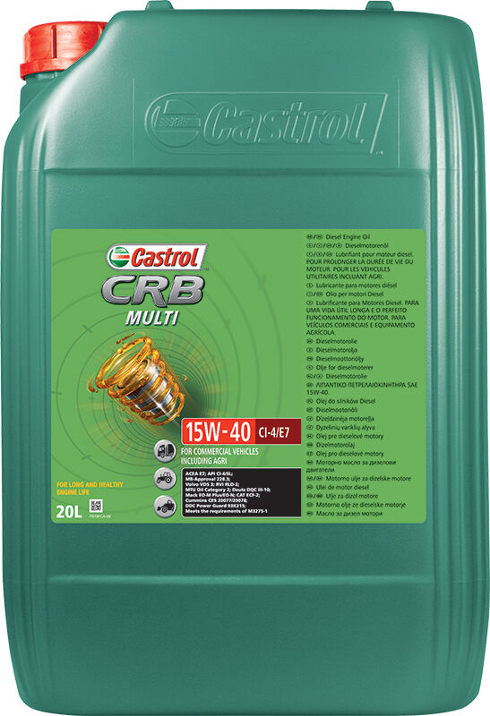 CASTROL CRB Multi 15W-40 Cl-4/E7 20 lt