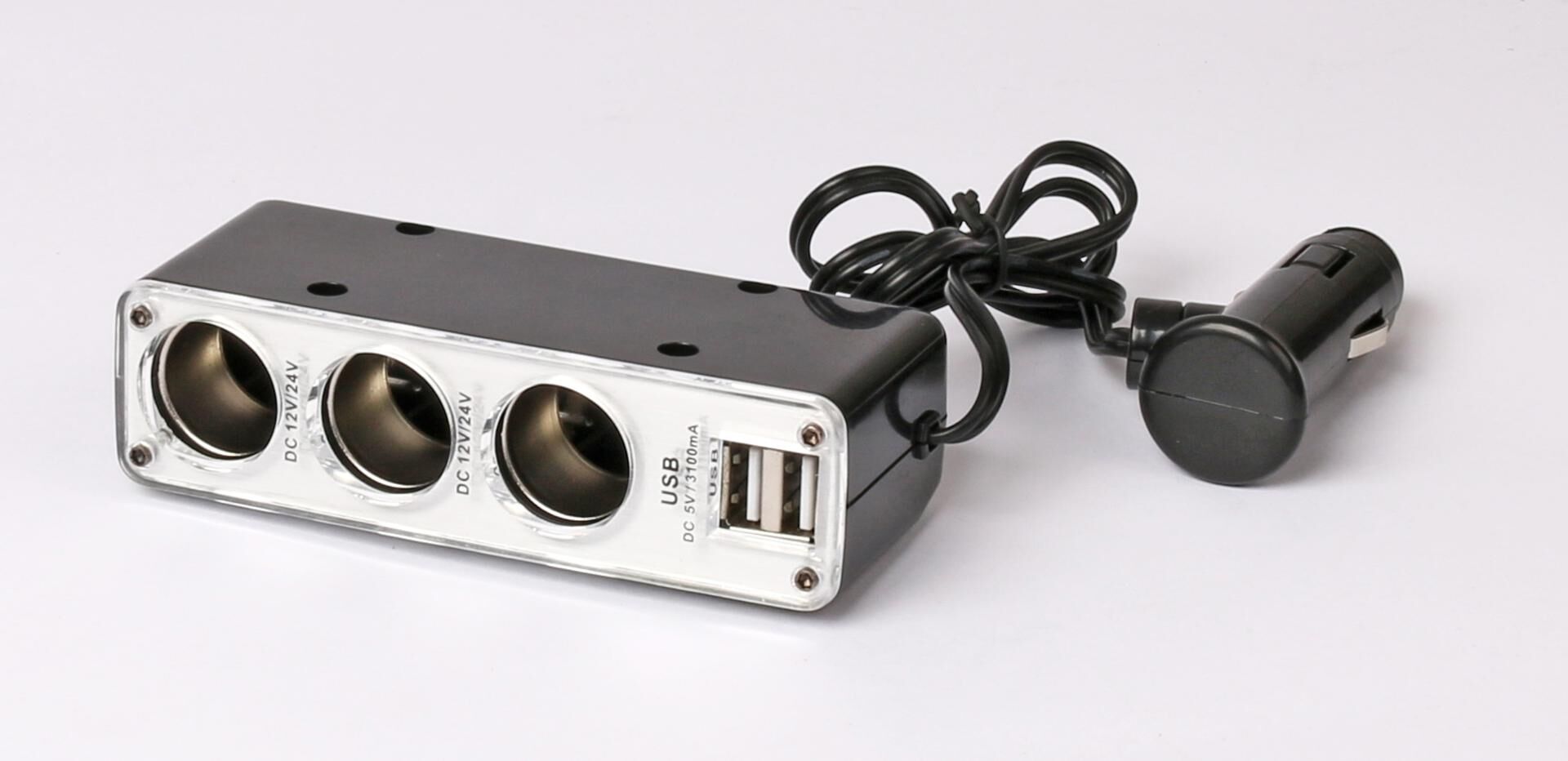 ALLRIDE Roztrojka + 2 USB 3.1 A