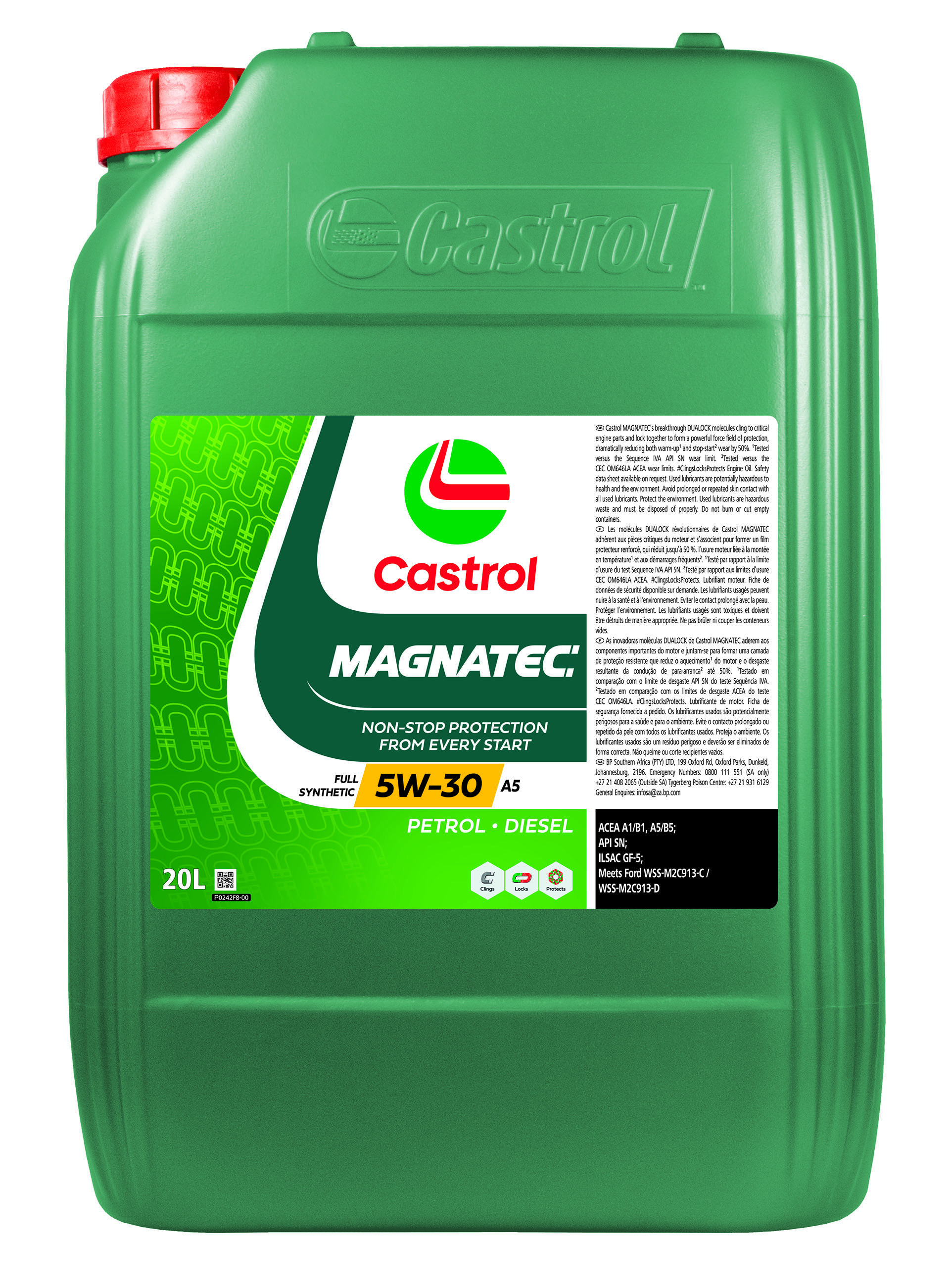 CASTROL MAGNATEC 5W-30 A5 20 lt