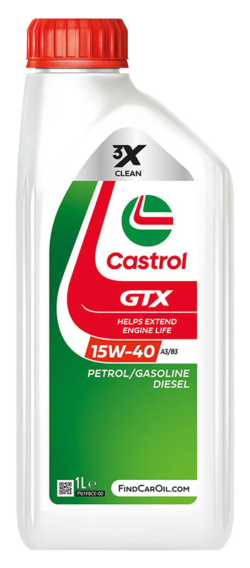 CASTROL GTX 15W-40 A3/B3 1 lt