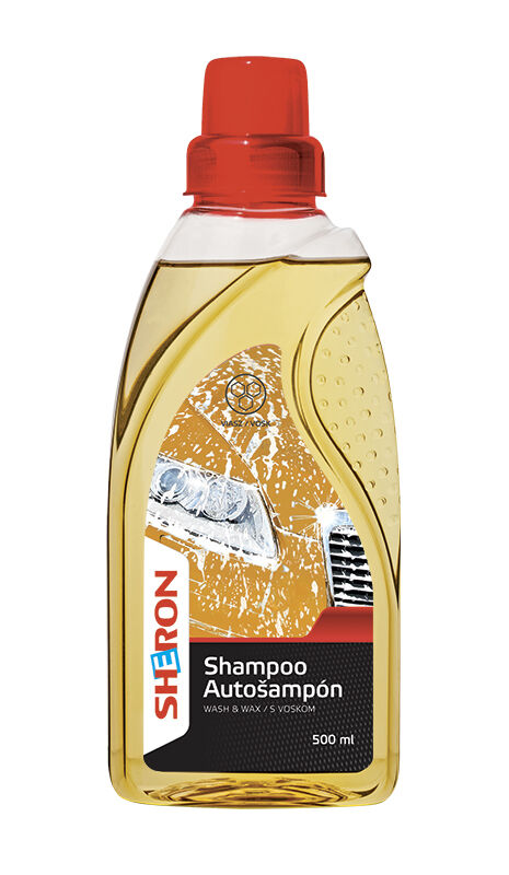 SHERON Shampoo Wash and Wax 500 ml