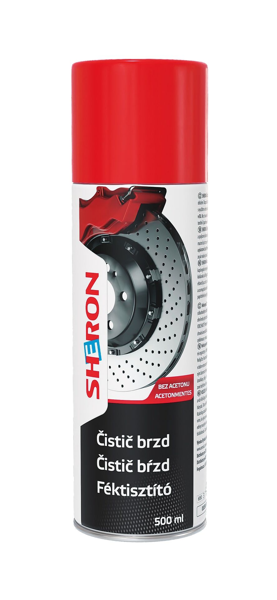 SHERON Čistič bŕzd bez acetónu 500 ml