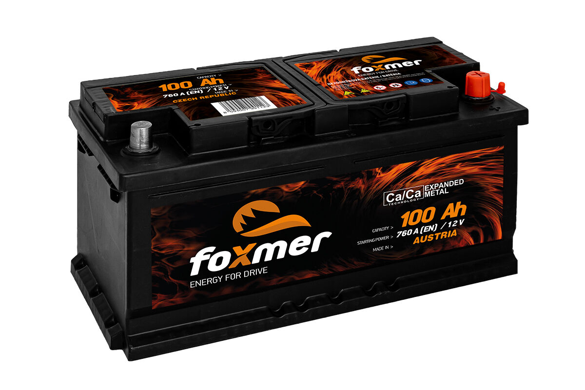 FOXMER Autobatéria 100Ah