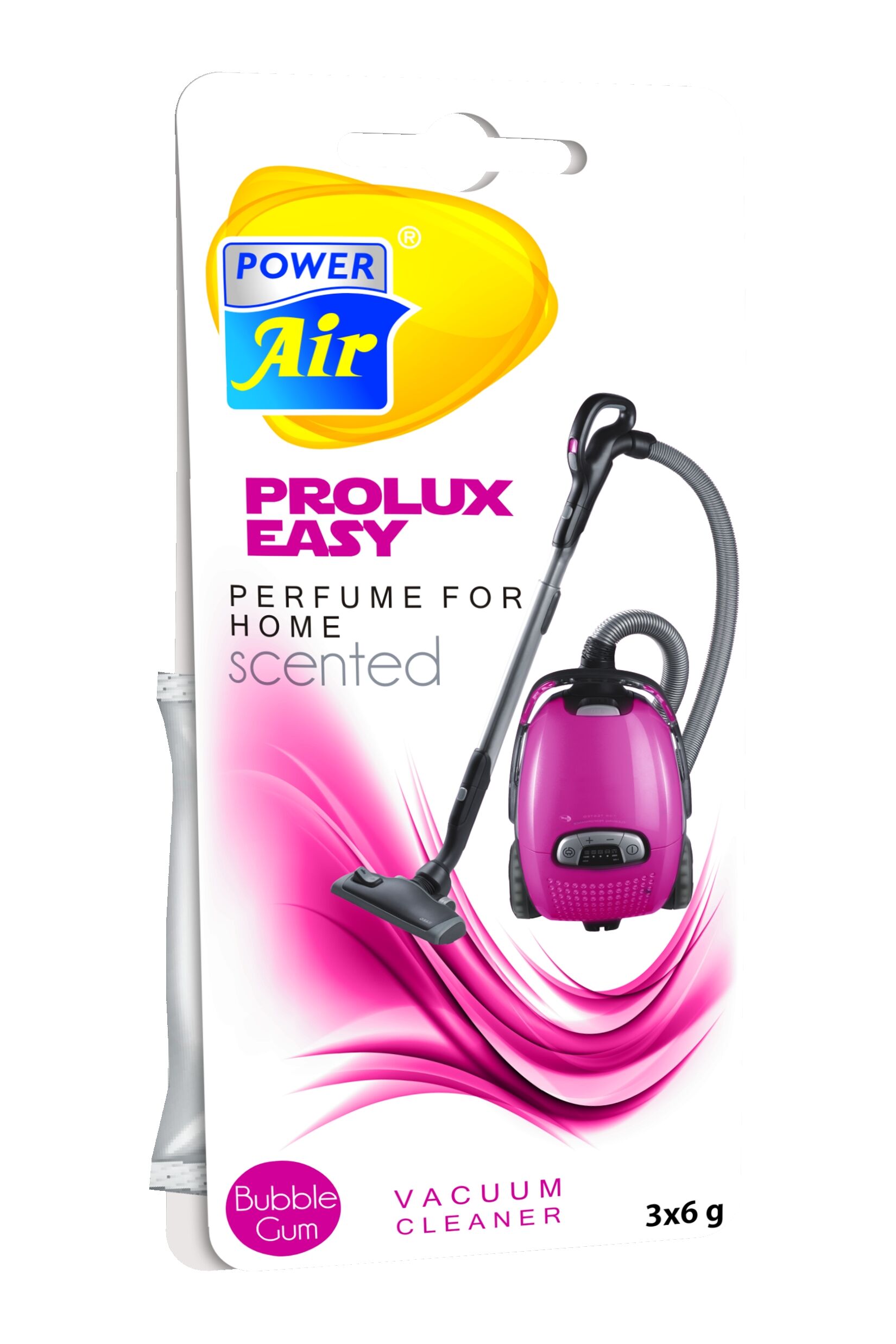POWER AIR Prolux Easy do vysavače Bubble Gum 3x6 g