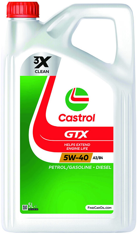 CASTROL GTX 5W-40 A3/B4 5 lt