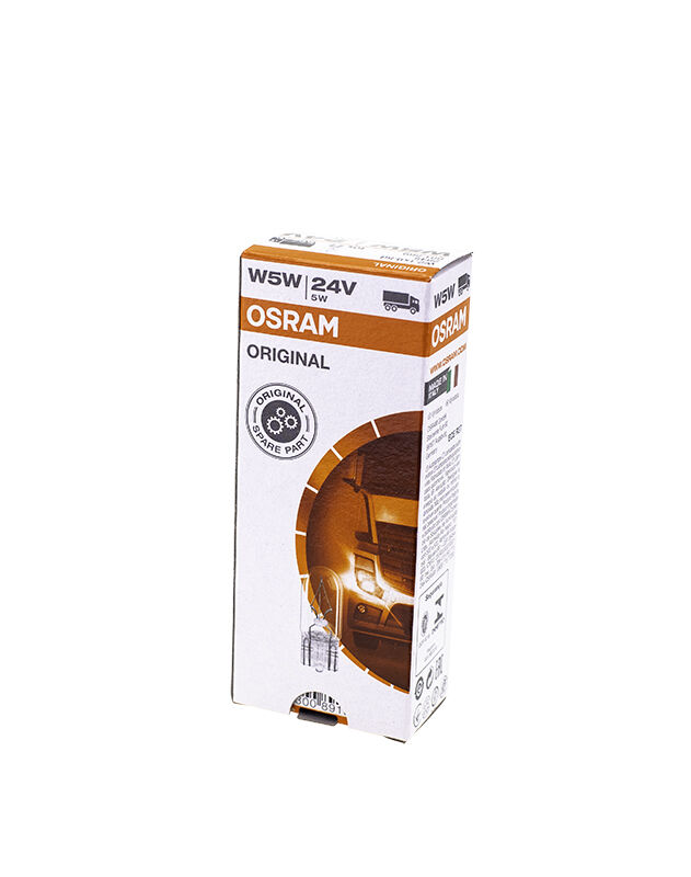 OSRAM Žárovka pomocná W5W 24V 2845FS10-10 ks