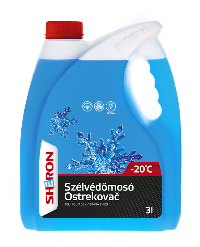 SHERON Téli szélvédőmosó -20 °C 3 lt