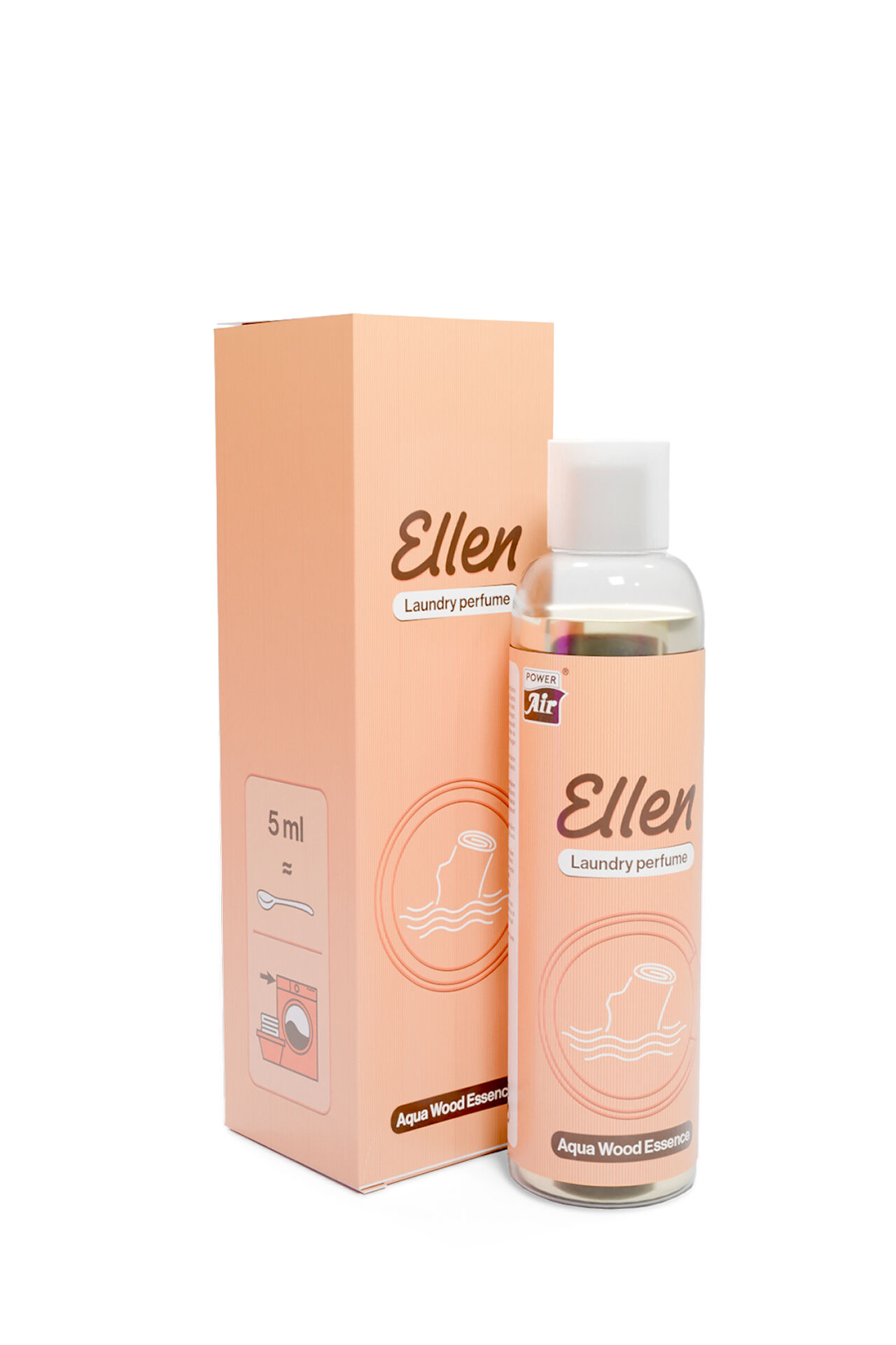 POWER AIR Ellen parfém do pračky Aqua Wood Essence 100 ml