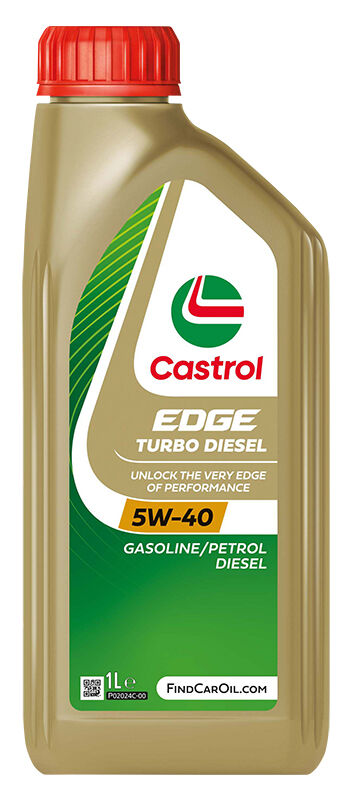 CASTROL EDGE Turbo Diesel 5W-40 1 lt