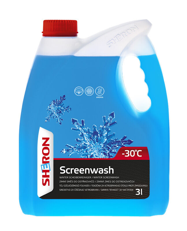 SHERON Téli szélvédőmosó -30 °C 3 lt