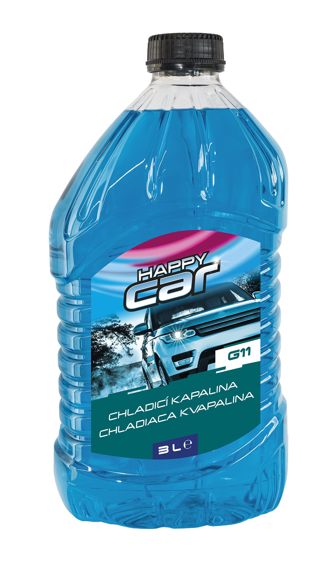HAPPY CAR Chladicí kapalina G11 3 lt PET