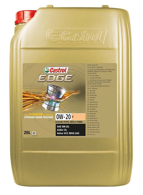 CASTROL EDGE 0W-20 V 20 lt