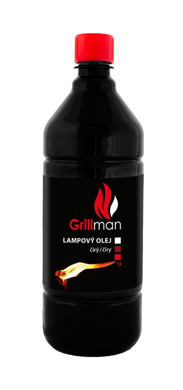 GRILLMAN Lampový olej čirý 1 lt