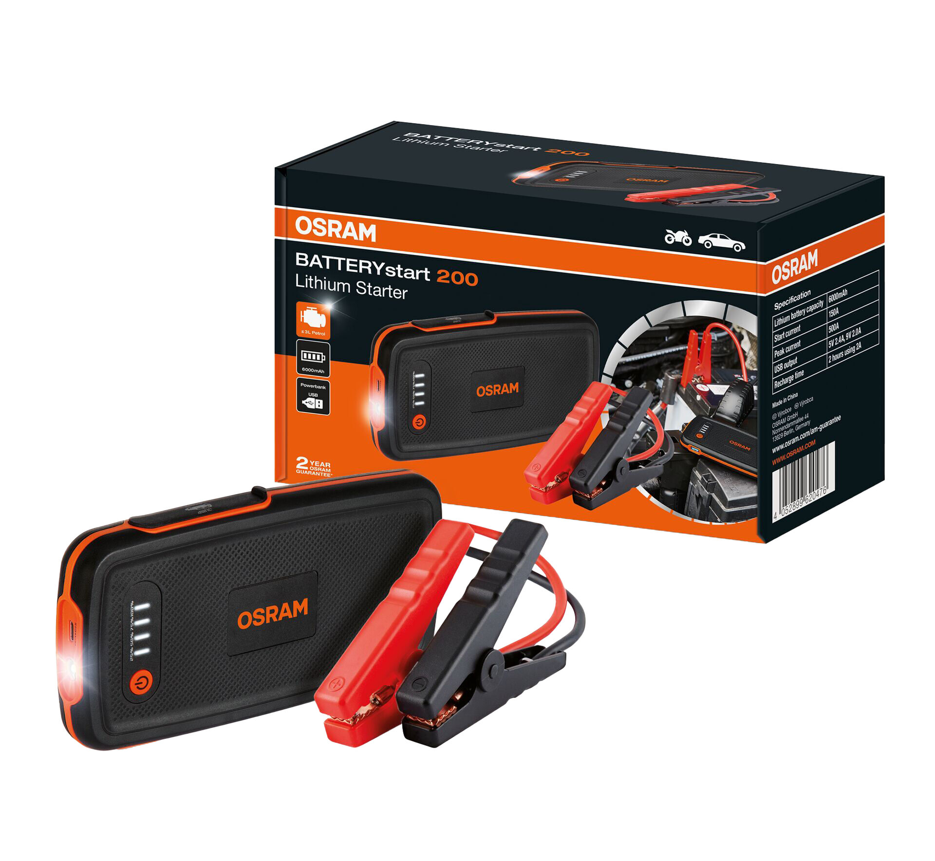 OSRAM BATTERYstart 200