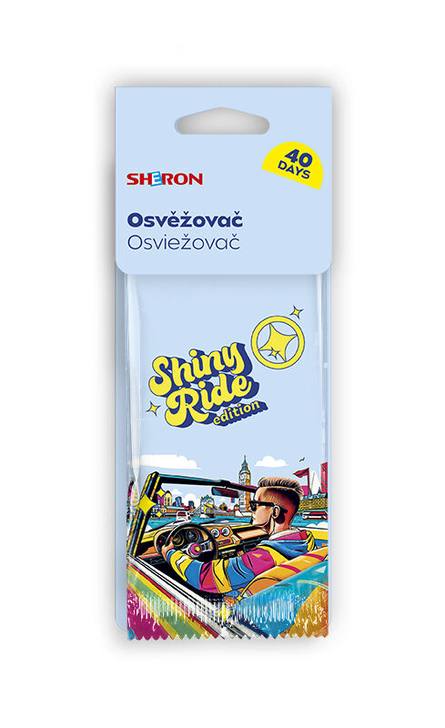 SHERON Shiny Ride Osvěžovač Man/tray