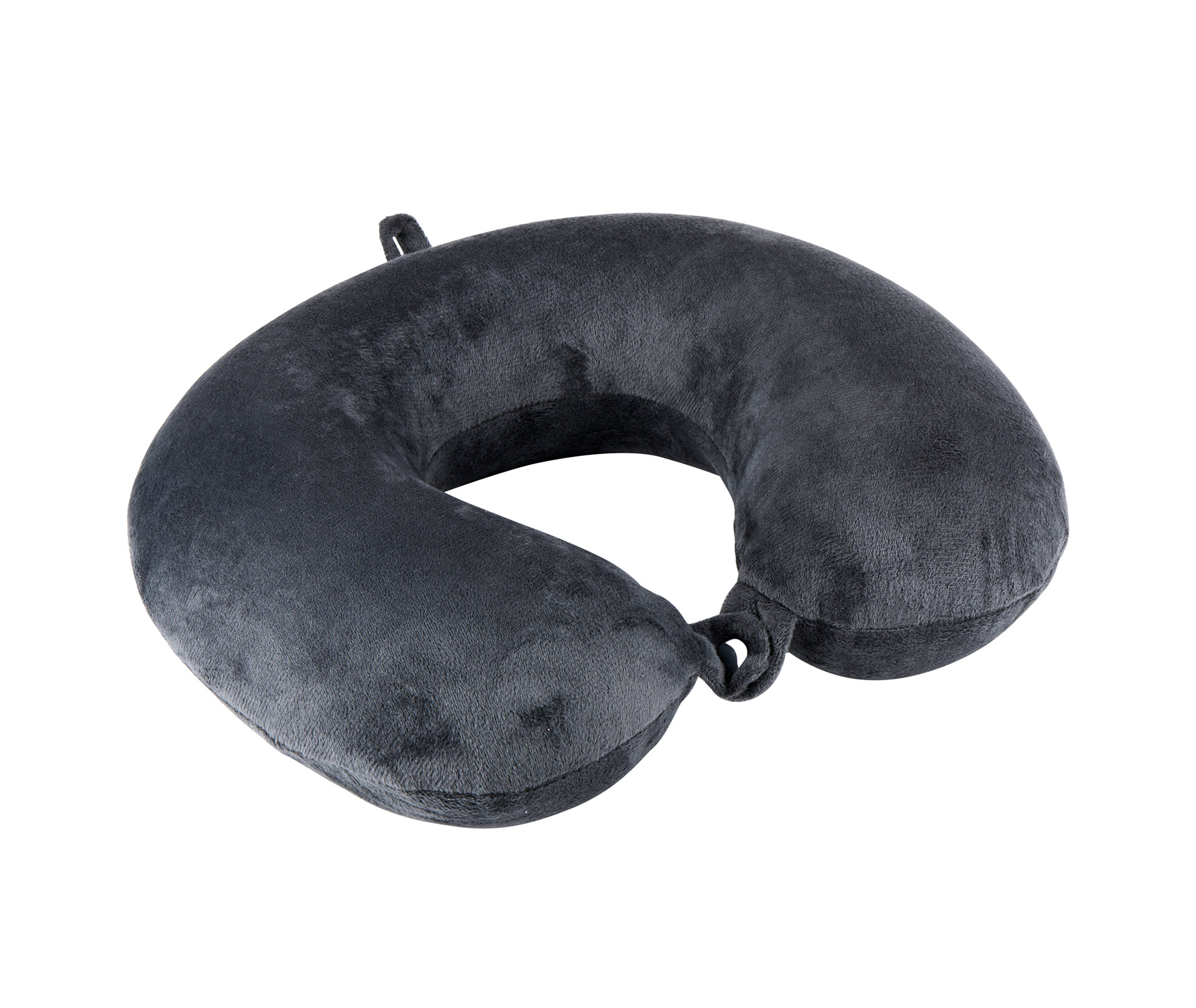 DUNLOP Cestovní polštářek z paměťové pěny černý/šedý