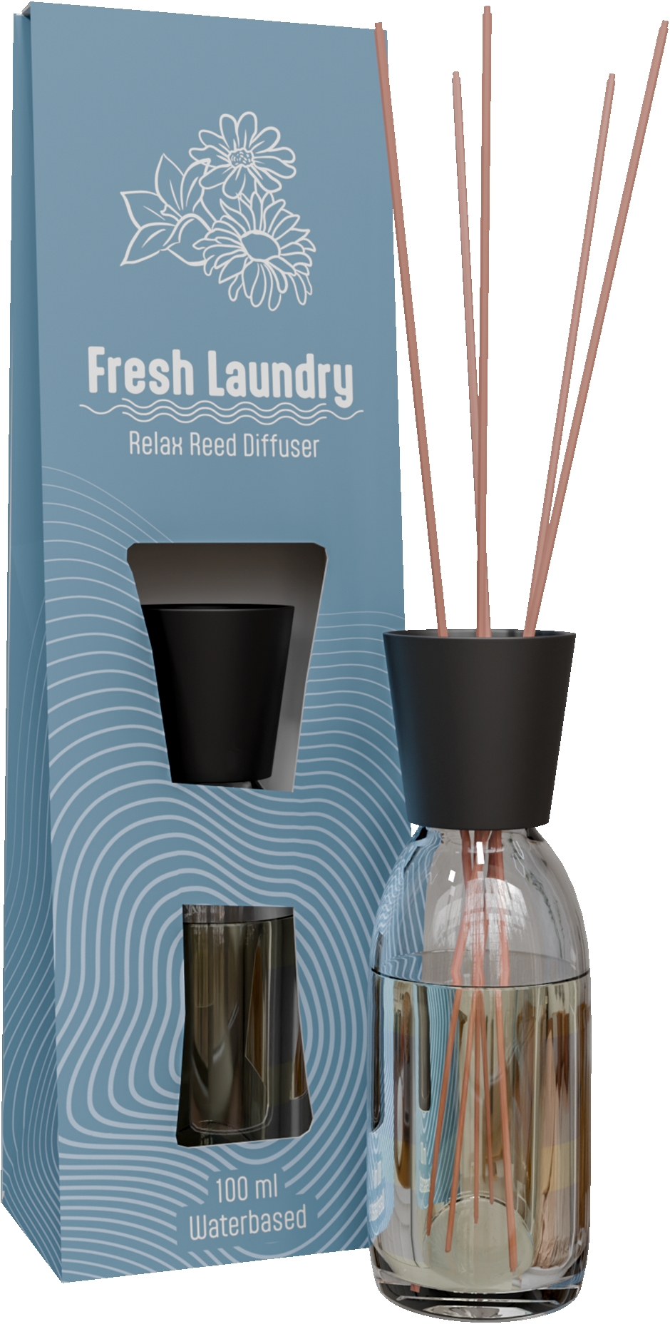 Power Diffuser POWER AIR Diffuser Relax Fresh Laundry 100 ml | DF Partner