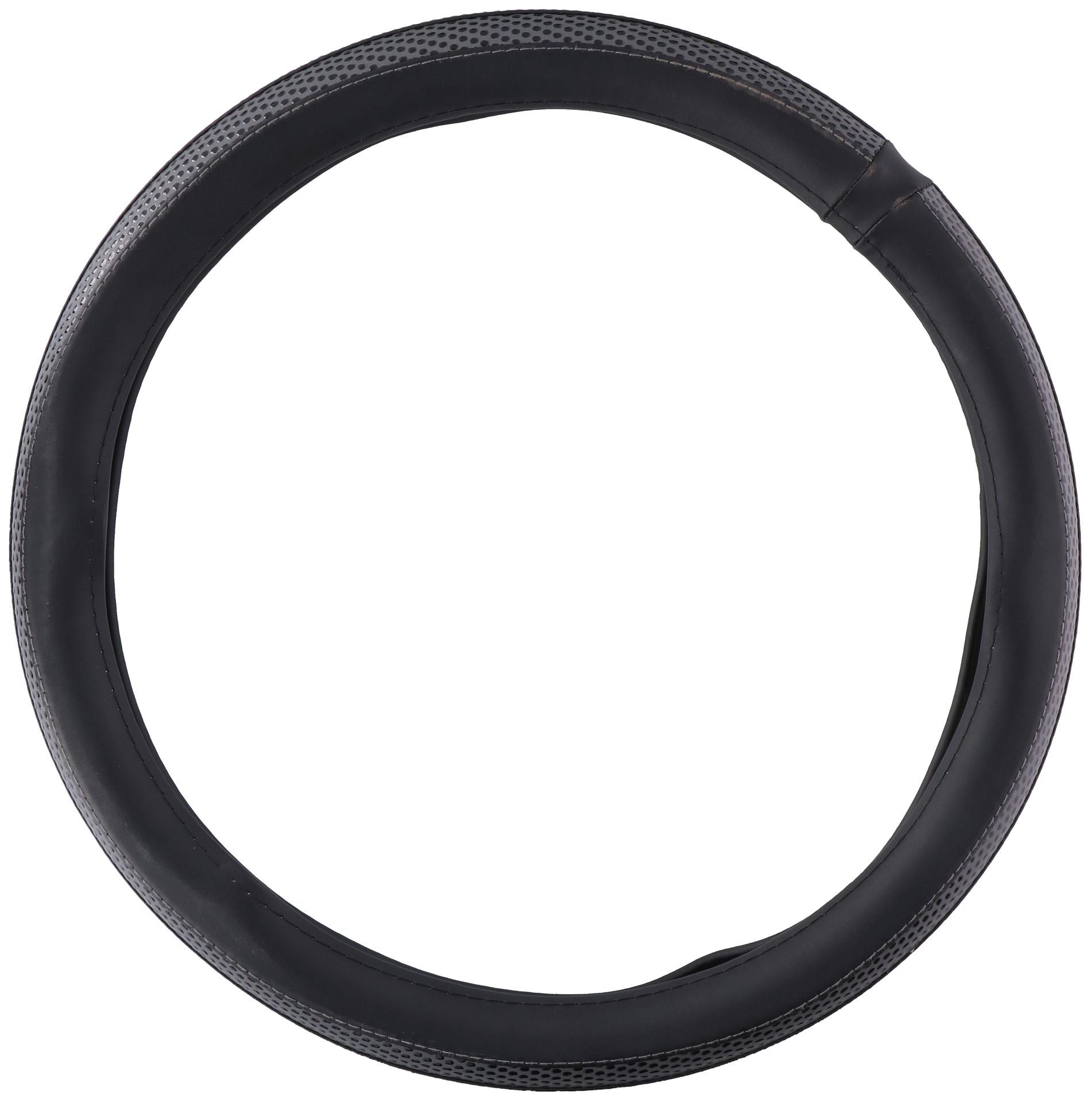 ALLRIDE Potah na volant 44-46 cm, černo-šedý