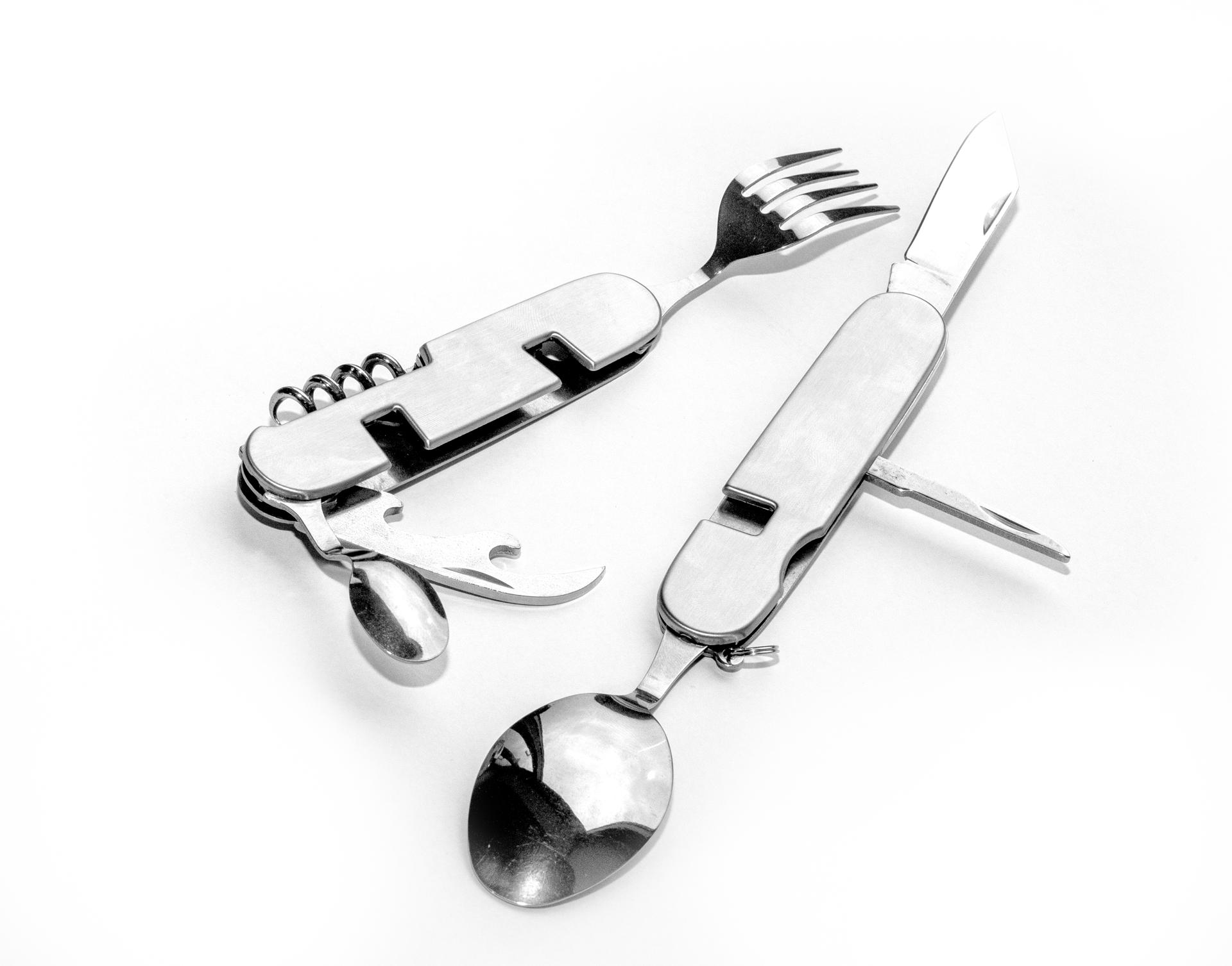 Kempingová sada příborů 6v1